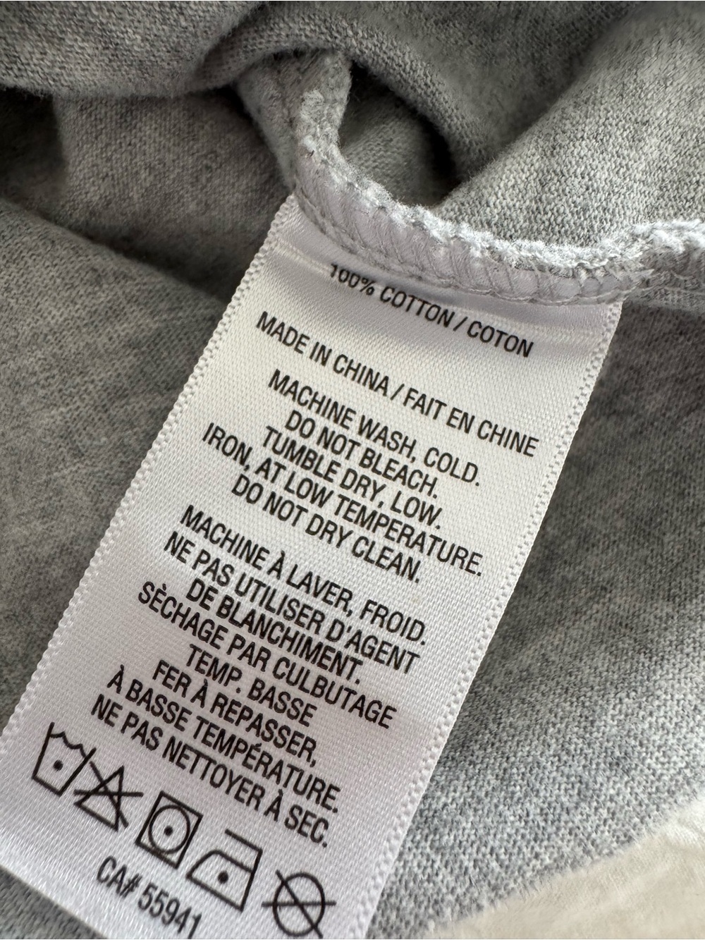 Harlow Colorblock Crewneck Sweatshirt in Gray, Navy & Burgundy - Picture 7 of 7